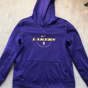 The lakers NBA hooded sweatshirt